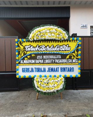 Papan Bunga Duka di Tani Aman