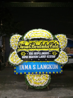 Papan Bunga Duka di Tani Aman