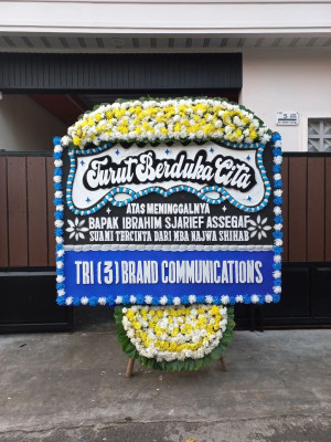 Papan Bunga Duka di Tani Aman